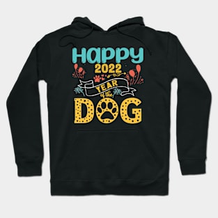 Happy 2022 Year of the Dog Chinese New Year Hoodie